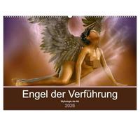 Engel der Verführung - Mythologie als Akt (Wandkalender 2026 DIN A2 quer), CALVENDO Monatskalender: Engel mal ganz anders.