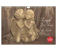 Engel - Die Worte der Liebe (Wandkalender 2026 DIN A4 quer), CALVENDO Monatskalender: 12 Engelbotschaften begleiten Sie durchs Jahr.