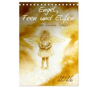 Engel, Feen und Elfen (Tischkalender 2026 DIN A5 hoch), CALVENDO Monatskalender: 12 Lichtvolle, spirituelle Bilder von Engeln, Feen und Elfen