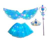 Engel Flügel Kostüm, Leuchtflügel Für Halloween, Verkleidung Für Schule Festival Cosplay Weihnachtsfeier Geburtstag