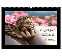 Engel für Glück & Schutz (Wandkalender 2026 DIN A3 quer), CALVENDO Monatskalender: Botschaften für den Seelenfrieden.