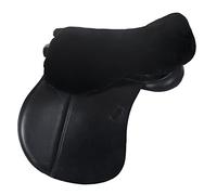 Engel Germany Cubierta de Asiento Piel de Cordero para Silla de Montar (Montar a Caballo, inglés) Negro Grösse M (Sabez 1)