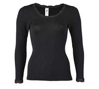 Engel GmbH - Camiseta térmica - para Mujer, Color: Negro, Talla: 38