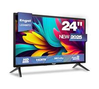 Engel LE2466T2 - Televisor LED de 24'' HD Ready con Sintonizador TDT T2, Satélite y Cable - Dolby Audio - 3 HDMI, 2 USB, SPDIF Coaxial - Compacto y Versátil