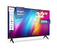Engel LE3287SM Smart TV LED 32 Pulgadas HD Ready con VIDAA, Dolby Audio, DVB-T2/S2/C, 2 HDMI, 2 USB, Ethernet, Ranura Ci, PVR Time Shift, Modo Hotel y VESA 200x100