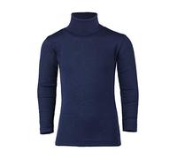 Engel Merino Lana Seda niños cuello alto camiseta niño niña ropa interior térmica orgánica