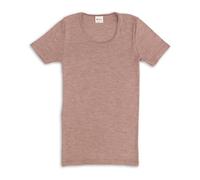 Engel Mujer Mujer Unterhemd Kurzarm, Wolle Seide Leisure, Dustyrosis, 36-38