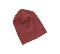 Engel Natur, Gorro para bebé y niño de doble capa, 70% lana (kbT), 30% seda, cobre, 2-3 años