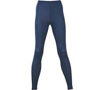Engel Leggins Naturaleza Mujer | 70% Lana Orgánica 30% Seda - GOTS, marine, 34W x 36L