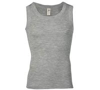 Engel Natural, camiseta de tirantes para hombre, lana y seda., Color gris claro., 52/54 ES