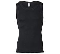 Engel Natural, camiseta de tirantes para hombre, lana y seda. Negro 52/54 ES