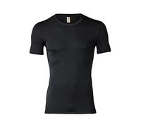 Engel Natural, camiseta para hombre, lana y seda Negro 48/50 ES
