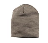 Engel Naturaleza | Gorro de merino para niños, 70% lana (kbT), 30% seda | Certificado GOTS, nogal, 0-3 Monate