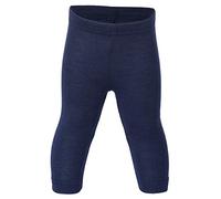 Engel Naturaleza, Leggings para Bebé/Calzoncillos Largos, 70% Lana (kbT), 30% Seda, marine, 62/68 cm