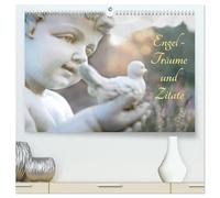 Engel - Träume und Zitate (hochwertiger Premium Wandkalender 2026 DIN A2 quer), Kunstdruck in Hochglanz: Engel, ein Symbol der Hoffnung des Friedens und des Glaubens