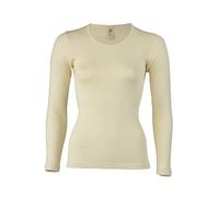 Engel - Women`s Unterhemd L/S - Silk Base Layer Size 42/44, Grey/White