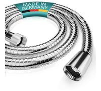 Engelbach® Manguera ducha 1,75m de acero inoxidable - Conexión estándar universal - Flexible, robusta y fácil instalación - Made in Germany