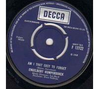 ENGELBERT HUMPERDINCK - ENGELBERT HUMPERDINCK - AM I THAT EASY TO FORGET - 7 INCH VINYL / 45