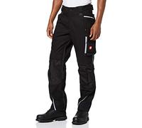 engelbert strauss 65561 e.s.Motion 2020 - Pantalón Deportivo (Talla 50), Color Negro y Plateado