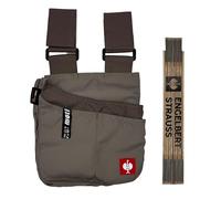 Engelbert Strauss Bundle e.s.Motion - Bolsa multiusos con metro plegable para manualidades y bricolaje para profesionales (barro/turba)