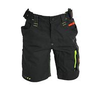 Engelbert Strauss E.S. Motion 2020 - Pantalones de trabajo para niño, color negro y amarillo, Negro / amarillo de advertencia., 98/104 cm