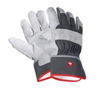 Engelbert Strauss - Guantes de piel partida, talla: 11, color grafito