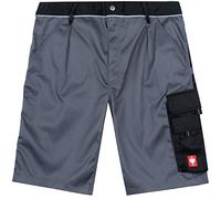 Engelbert Strauss Men Work Shorts e.s.Image, Color:Grey/Black, Talla:56