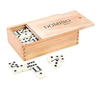 Engelhart - 250123 - Domino Establece Doble 9" en Madera - boite en Bois