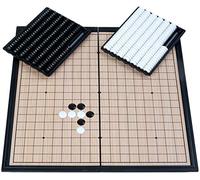 Engelhart - 250412 - Juego Tradicional de GO Magnético de Viaje - Tablero Plegable y Portátil para Juego de Estrategia Clásica