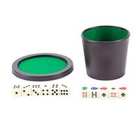 Engelhart - Cubilete de Juegos de Dados con Tapa de Doble Set - 300605