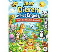 Engels Leren met Dieren - ABC Kleurboek voor Kinderen