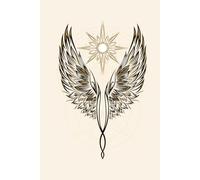Engelsflügel & Sonne - Spirituelles Notizbuch für Licht und innere Ausrichtung: Dotted Journal im Format 6x9 für Reflexion, Meditation und bewusste ... Seiten mit Seitenzahlen & Inhaltsverzeichnis