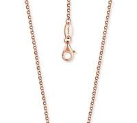 Engelsrufer Belcher cadena collar oro rosa plateado 925 esterlina plata espesor 2,1 mm (0.08") longitud 42 cm (16.53")