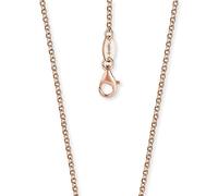 Engelsrufer Belcher cadena collar oro rosa plateado 925 esterlina plata espesor 2,1 mm (0.08") longitud 50 cm (19.69")