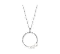 Engelsrufer Cadena para mujer de plata 925 con núcleo de concha 32015508, 42cm, Plata esterlina, Circonia cúbica