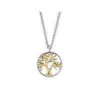Engelsrufer ERN-LILTREE-BG, Collar con colgante Mujer, Silber,
