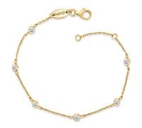 Engelsrufer Moonlight - Pulsera de plata de ley 925 con circonitas blancas