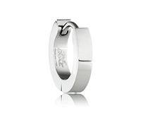 Engelsrufer Orecchini A Cerchio Da Donna Con Ali D'angelo In Argento Sterling Con 56 Zirconi Bianchi, Chiusura A Clip, Senza Nichel, 1 Paar, Argento Sterling, Zirconia Cubica