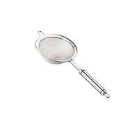 ENGENDER Colador con Mango Espumadera de Cocina, colador Acero Inoxidable, Profesional Malla extrafina y Fina con Mango Resistente(S)