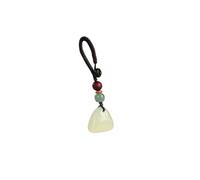 ENGENDER Llavero de Coche Jade Ruyi Zongzi Llavero Colgante De Coche, Mochila con Llave for Hombres Y Mujeres Decoración Regalo Portátil