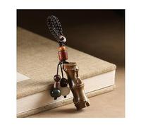 ENGENDER Llavero de Coche Llavero Los Adornos De Bambú Sándalo for Hombres Y Mujeres Son Simples Elegantes, Lo Que Implica Una Cadena Colgante Paso A, Colgantes Mochila Decoraciones for Llaves(B)