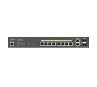 EnGenius Cloud Managed - Conmutador (8 Puertos, Gigabit 130 W, PoE+) - ECS1112FP