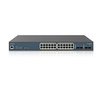 EnGenius EWS7928P-FIT Switch gestionado Gigabit PoE+ de 24 puertos - Presupuesto de 240 W, 4 enlaces ascendentes SFP, funciones empresariales de capa 2+ para redes de pequeñas empresas