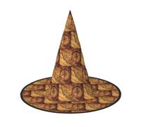 ENGhjes Sombrero de Halloween con diseño de la leyes de la brújula y tela Oxford suave para carnavales, diseño plegable que ahorra espacio