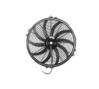Engine Cooling Fan Assembly Ventilador De Refrigeración Del Radiador Del Motor Del Coche Eléctrico De Alta Potencia De 16" 120w 12V