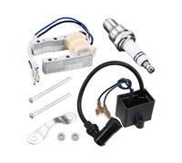 Engine Ignition Coil Stator Coil Plug Kit for 2 Stroke 49cc 50cc 60cc 80cc Motor Bike Bicycle