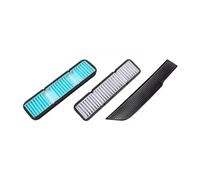 Engine Intake Pipe Compatible con Tesla Model 3 2017-2020, cubierta de rejilla ventilación entrada, protección interna y externa del flujo aire, filtro admisión coche(3pcs set)