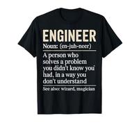 Engineer Definition Solving Problems Since Day One Camiseta