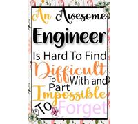 Engineer Gift: A Great Notebook Journal Birthday Present Idea For Women Friend or Coworkers
