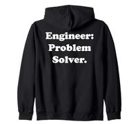 Engineer Problem Solver Statement Funny Sudadera con Capucha